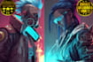 create sci fi or cyberpunk character artwork