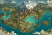 draw fantasy map illustration