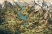 design a fantasy map illustration