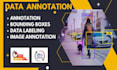 do image annotation, polygon, bounding box and data labeling