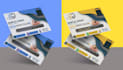 design a clickable virtual business card with qr code in 24h