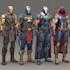 create scifi, fantasy, superhero character design