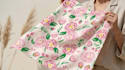 create an original hand drawn seamless pattern watercolor or pencil