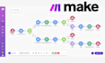 fix make com automation errors, set up powerful workflows in make com