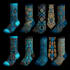 create beautiful socks and tie design pattern