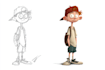 design an original cartoon character