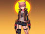 design anime character , cyberpunk character