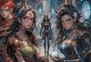 design characters and comic books