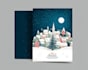 design christmas card, postcard, flyer