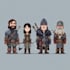 create simple 2d game characters