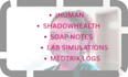do ihuman, shadowhealth, soap notes, lab simulations, medtrik logs