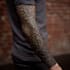 create sleeve tattoo design in geometric style
