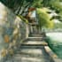 draw original watercolor landscape or architecture art