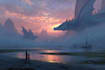 draw fantasy concept art or illustration