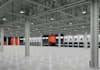 recreate 3d warehouse interior, storage facility,commercial building,server room
