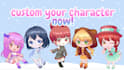 draw a custom cute anime chibi character