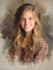 make a realistic digital oil painting portrait