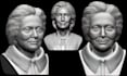 do realistic 3d head 3d face model 3d bust modeling stl file zbrush 3d printing