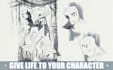 be your character design artist