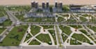 do master plan, site plan and landscape plan modelling and rendering