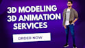 make 3d model and 3d animation by using blender