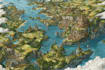 make fantasy map illustration