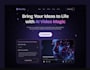 develop ai website, ai app, video generator app and website app video