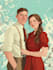 draw couple portrait illustration
