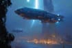 design sci fi spaceship design