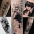 design a custom anime tattoo illustration
