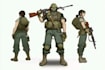 draw 2d game art military character design