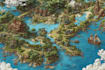 make a fantasy map illustration