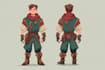 make a game sprite character for you