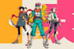 design anime character , cyberpunk character