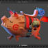 make cute 3d mascot animal character modeling in blender