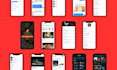 create android and ios mobile app UX UI design using figma