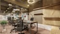 3d office interior  meetingroom reception commercial space lobby conference room