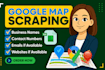 do bulk b2b lead generation, googlemaps scraping, email list scraper,data scrape