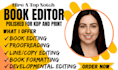 do book editing, proofreading, developmental critique and romance manuscript