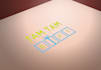 design creative text logo