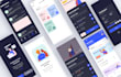 do design UI UX app design with wireframes or mockups
