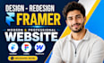 develop webflow website, webflow website design, webflow landing page, framer