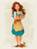 draw picture in disney cartoon style