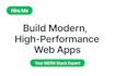 be your full stack web developer using mern stack