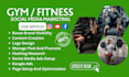 be your social media manager for health, fitness, wellness, yoga, gym marketing