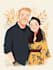 draw faceless couple illustration couples portrait