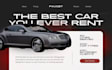 create modern car rental booking website