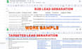 do high quality targeted and b2b lead generation