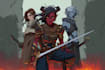 create dark fantasy illustrations and concept art