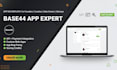 build base44 web app base44 app base44 replit base44 bug fixing base44 expert